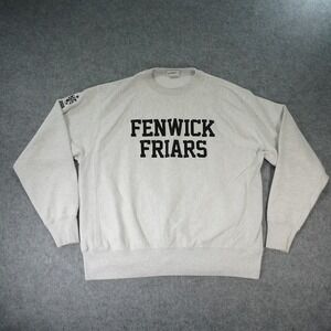 Champion Sweatshirt Mens Large Gray Reverse Weave Fenwick Friars 2020